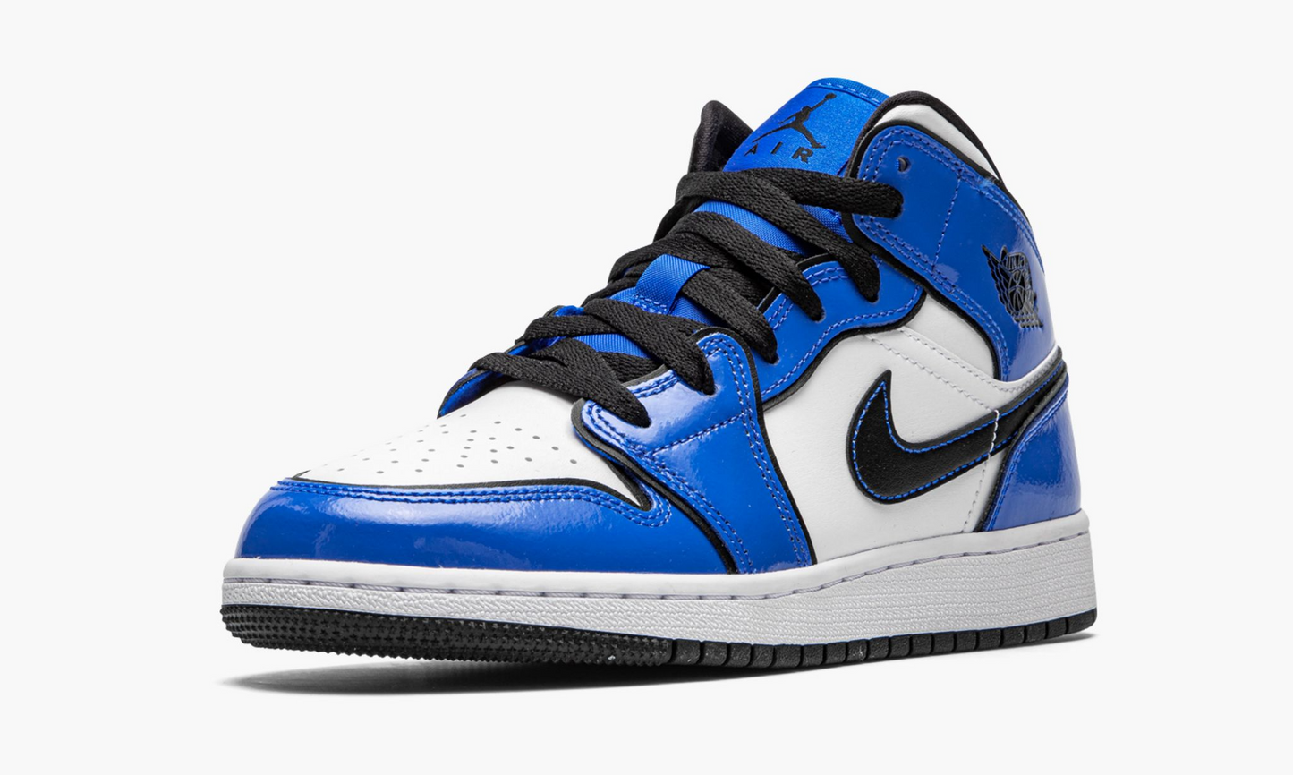 Air Jordan 1 Mid SE GS Signal Blue - BQ6931 402 | The Sortage
