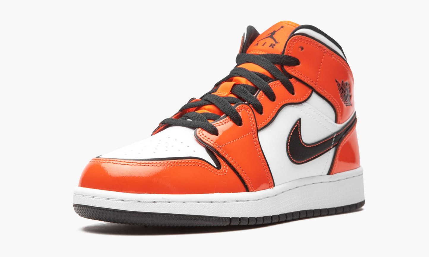Air Jordan 1 Mid SE GS Turf Orange - BQ6931 802 | The Sortage