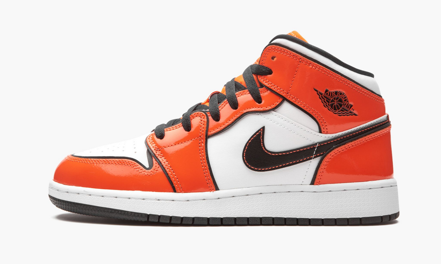 Air Jordan 1 Mid SE GS Turf Orange - BQ6931 802 | The Sortage