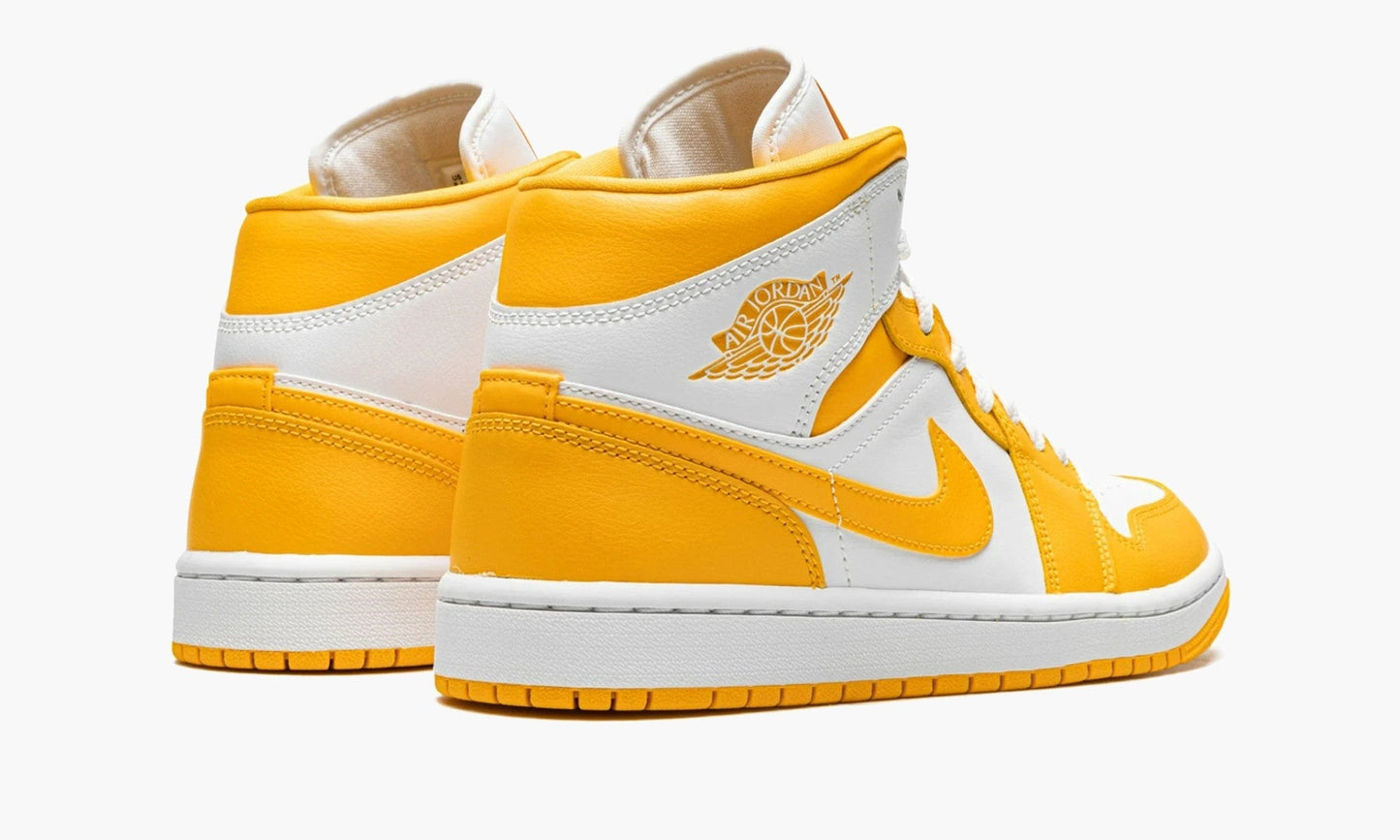Air Jordan 1 Mid WMNS White University Gold - BQ6472 117 | The Sortage