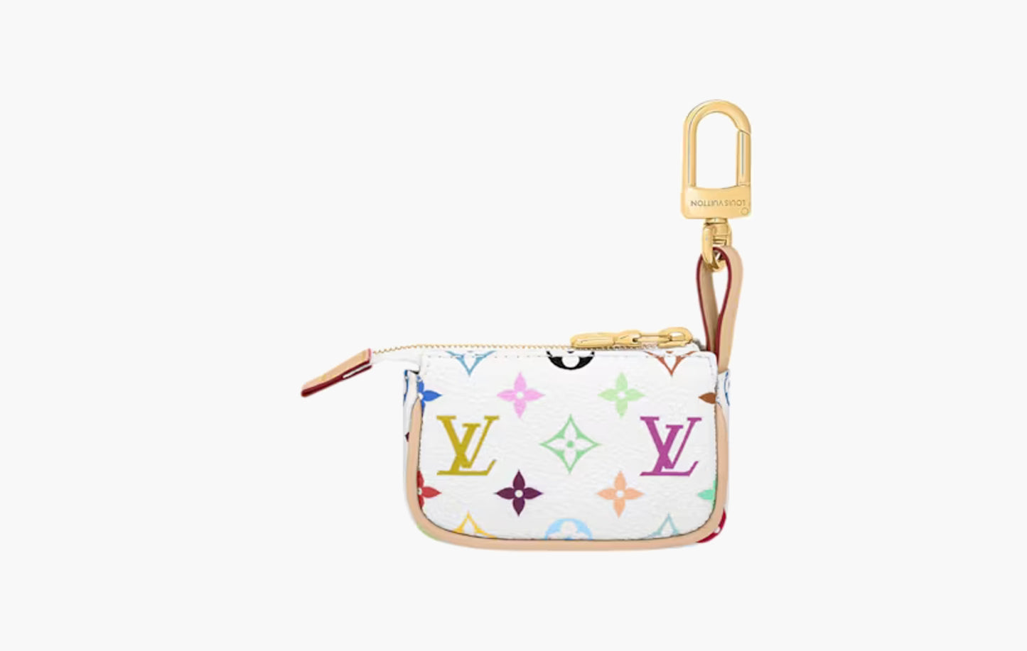 LV x Takashi Murakami Micro Pochette Monogram Multicolor "White Multicolored"