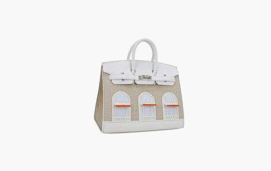 Birkin 20' Faubourg “Snow”