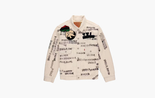 Stussy x Denim Tears x Our Legacy TTL Denim Jacket White | The Sortage