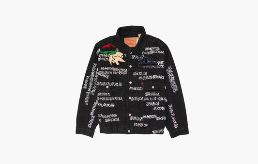 Stussy x Denim Tears x Our Legacy TTL Denim Jacket Black | The Sortage