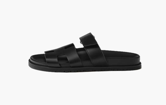Chypre Calfskin Leather Sandal WMNS "Noir"