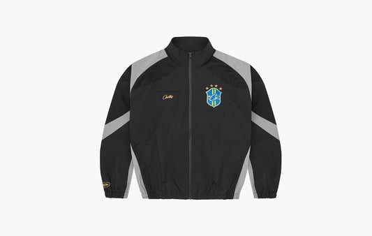 Corteiz Olympic Shuku Brasil Jacket Black | The Sortage