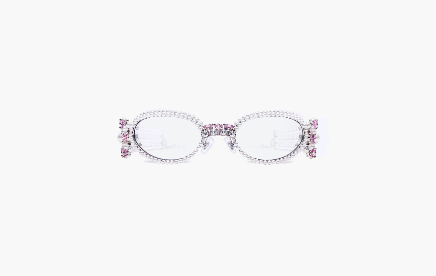Gentle Monster Bijou De 02 Sunglasses Silver/Clear | The Sortage