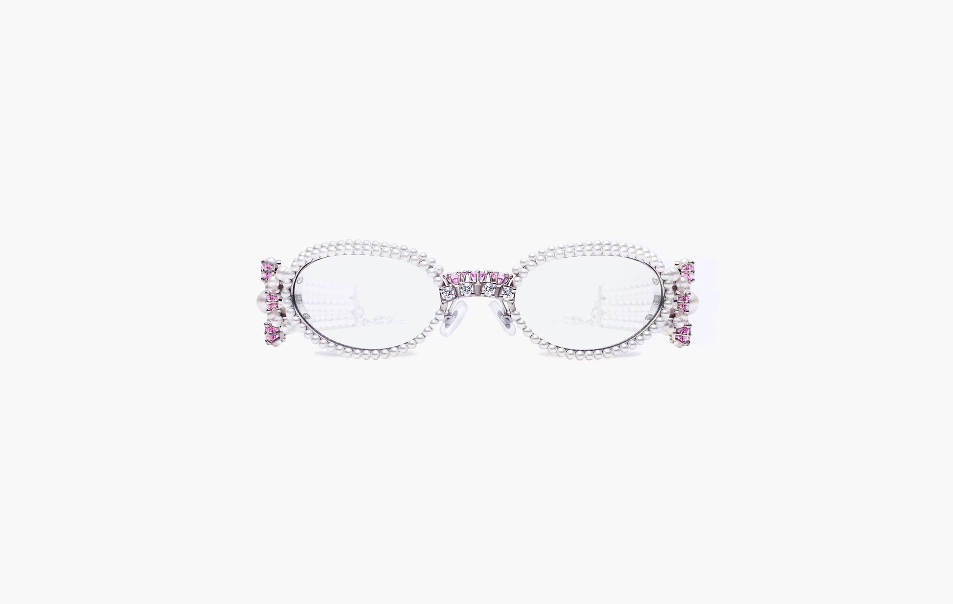 Gentle Monster Bijou De 02 Sunglasses Silver/Clear | The Sortage