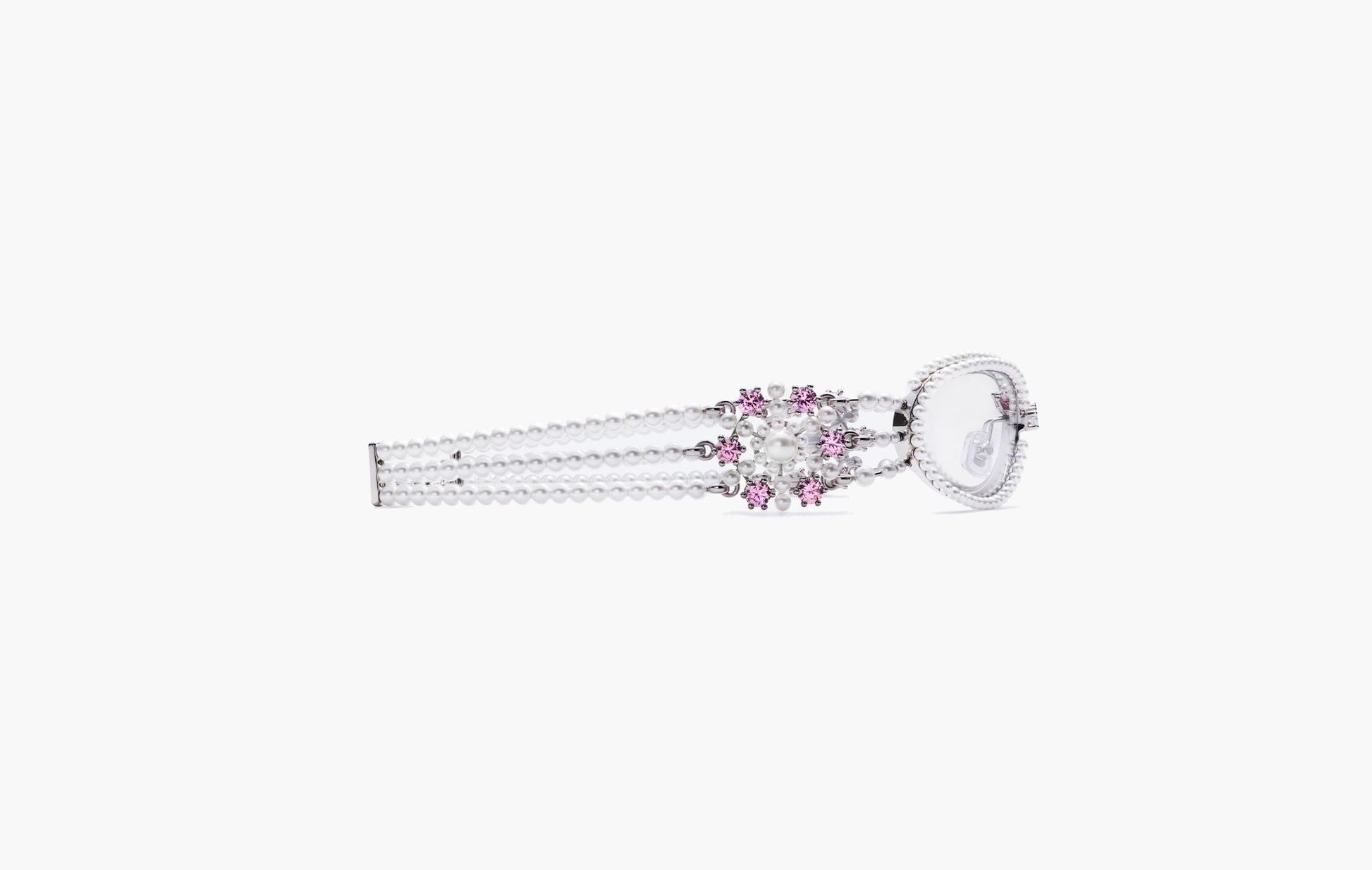 Gentle Monster Bijou De 02 Sunglasses Silver/Clear | The Sortage