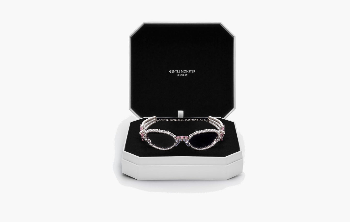 Gentle Monster Bijou De 02 Sunglasses Silver/Clear | The Sortage