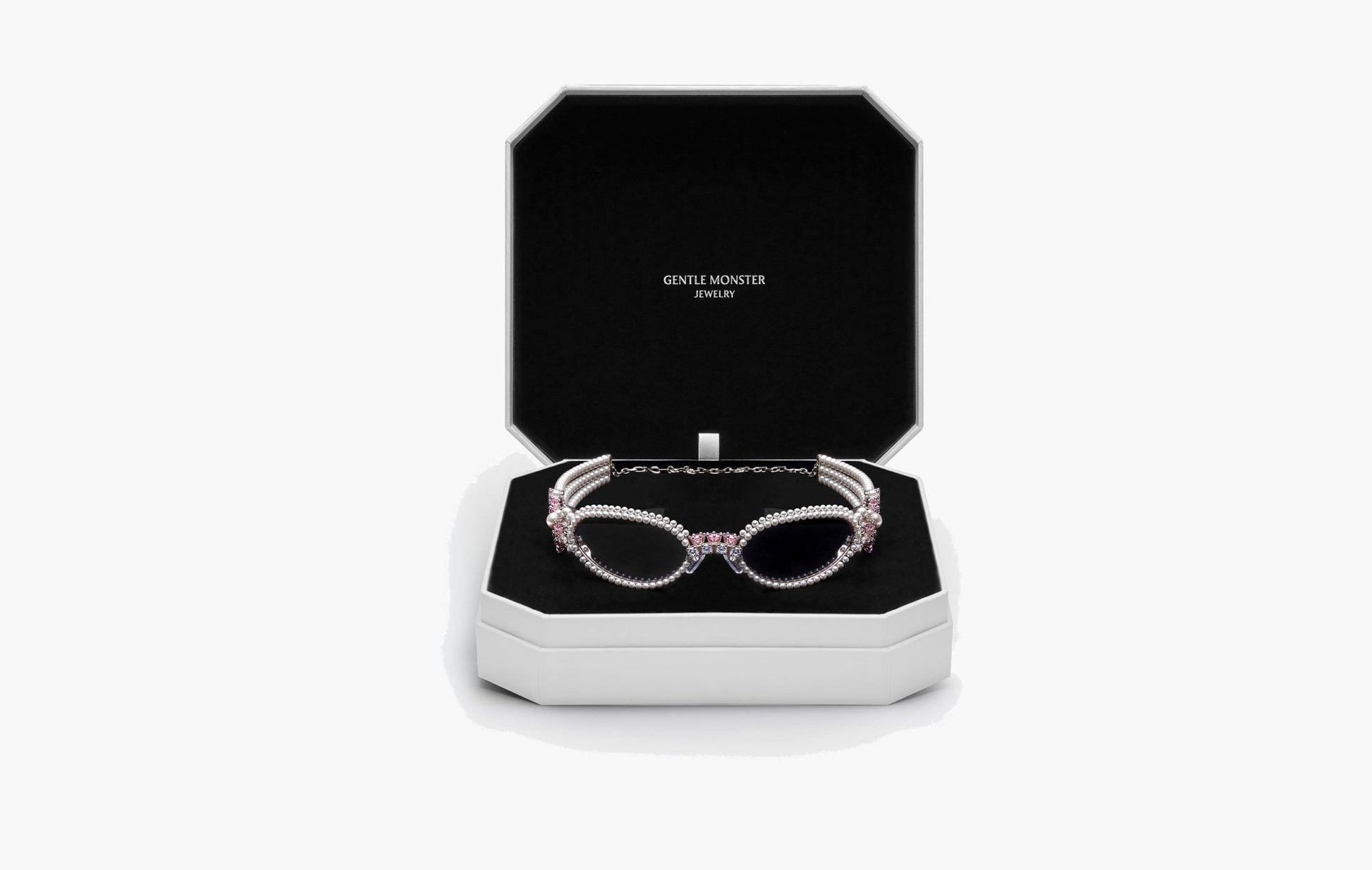 Gentle Monster Bijou De 02 Sunglasses Silver/Clear | The Sortage