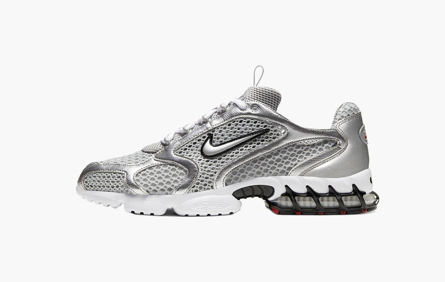 Air Zoom Spiridon "Cage 2 Metallic Silver"