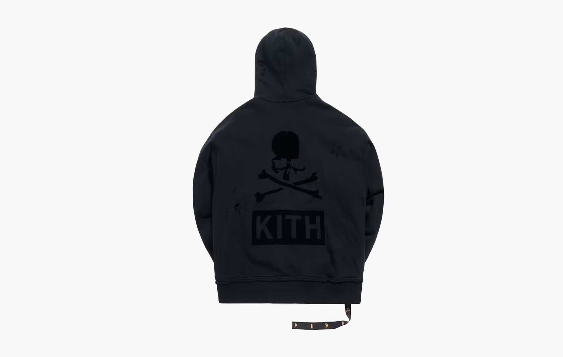 Kith x mastermind WORLD Knit Hoodie Black | The Sortage
