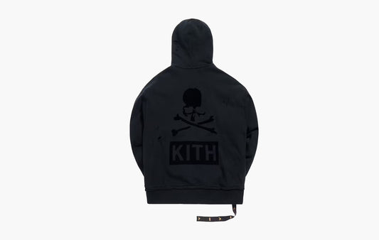 Kith x mastermind WORLD Knit Hoodie Black | The Sortage