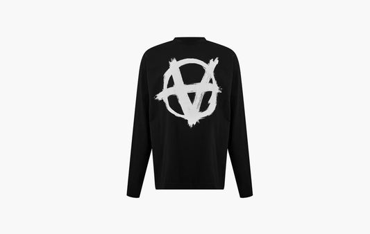 Vetements Anarchy Long Sleeve T-Shirt Black | The Sortage