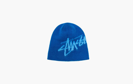 Stussy Brushed Out Stock Skullcap Blue | The Sortage