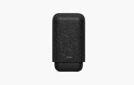 Dior Cigar Case Black Dior Gravity Leather | The Sortage