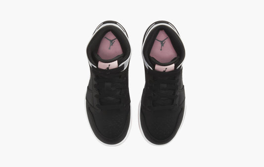 Jordan 1 Mid GS "Arctic Pink Black"