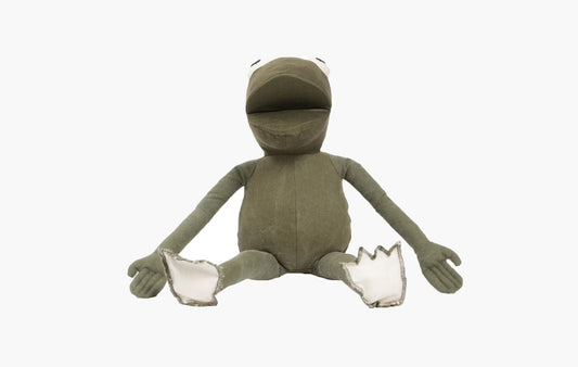 READYMADE Dollar Frogman Plush 12 IN Military Green | The Sortage