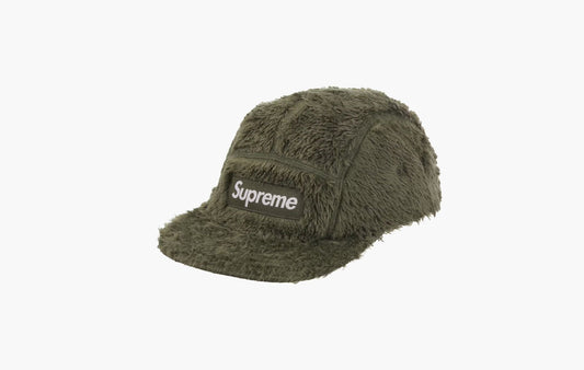 Supreme Fuzzy Camp Cap Moss | The Sortage