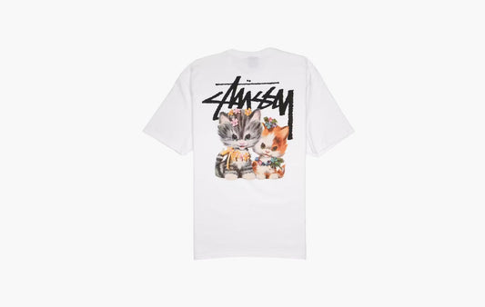 Stussy Kittens Tee White | Sortage