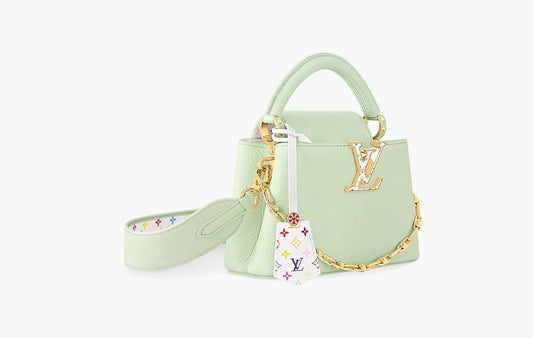 Louis Vuitton x Takashi Murakami Capucines Mini Green Multicolor | The Sortage