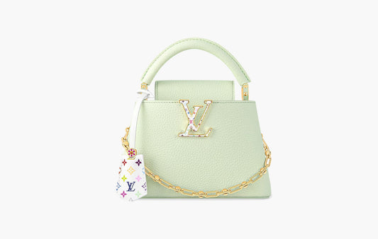 Louis Vuitton x Takashi Murakami Capucines Mini Green Multicolor | The Sortage