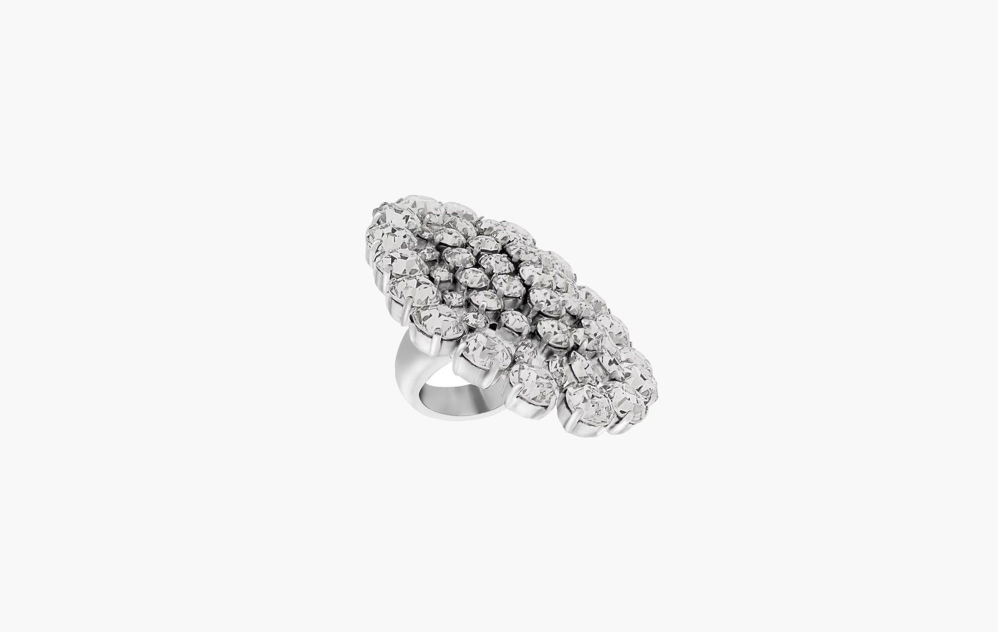 Balenciaga Palazzo Ring Antique Silver | The Sortage