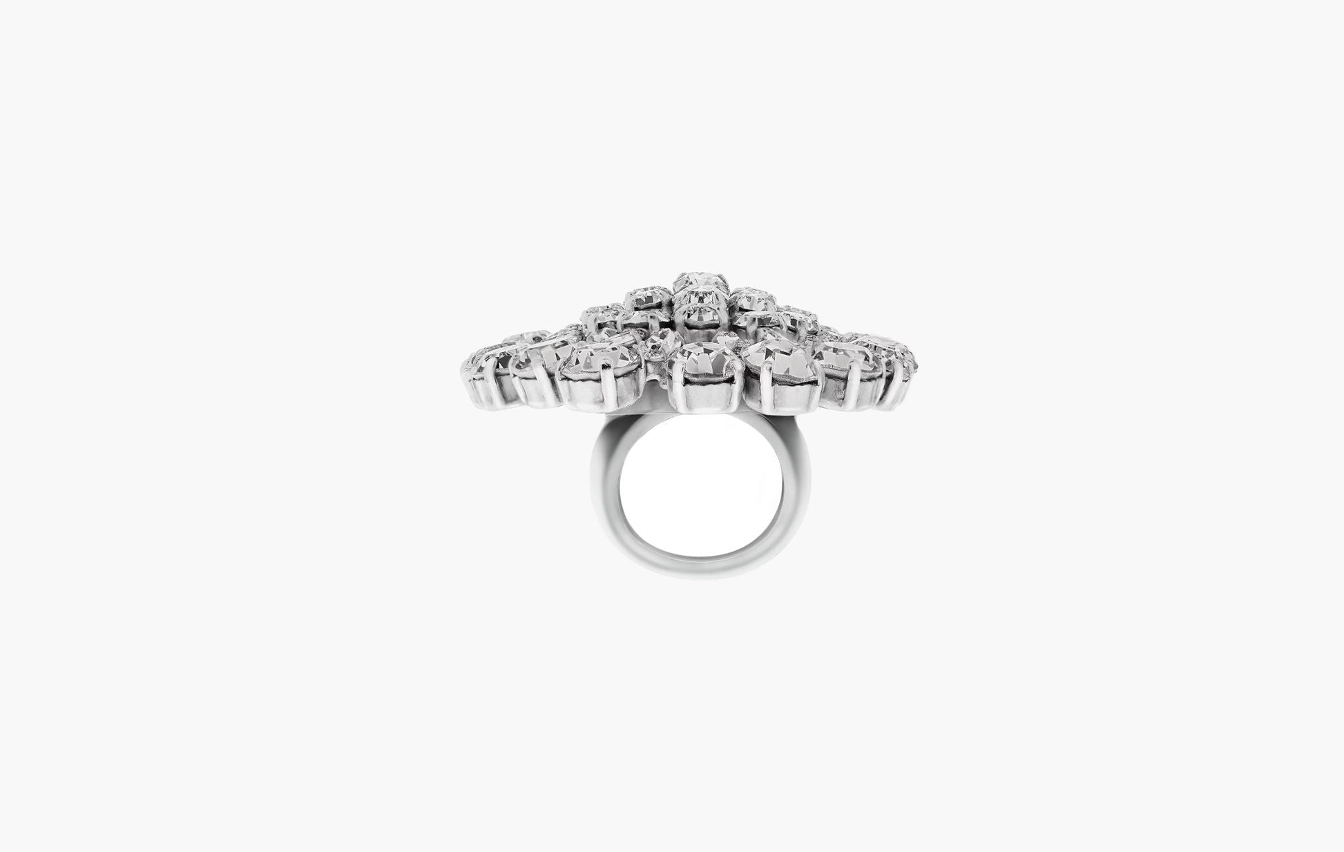 Balenciaga Palazzo Ring Antique Silver | The Sortage