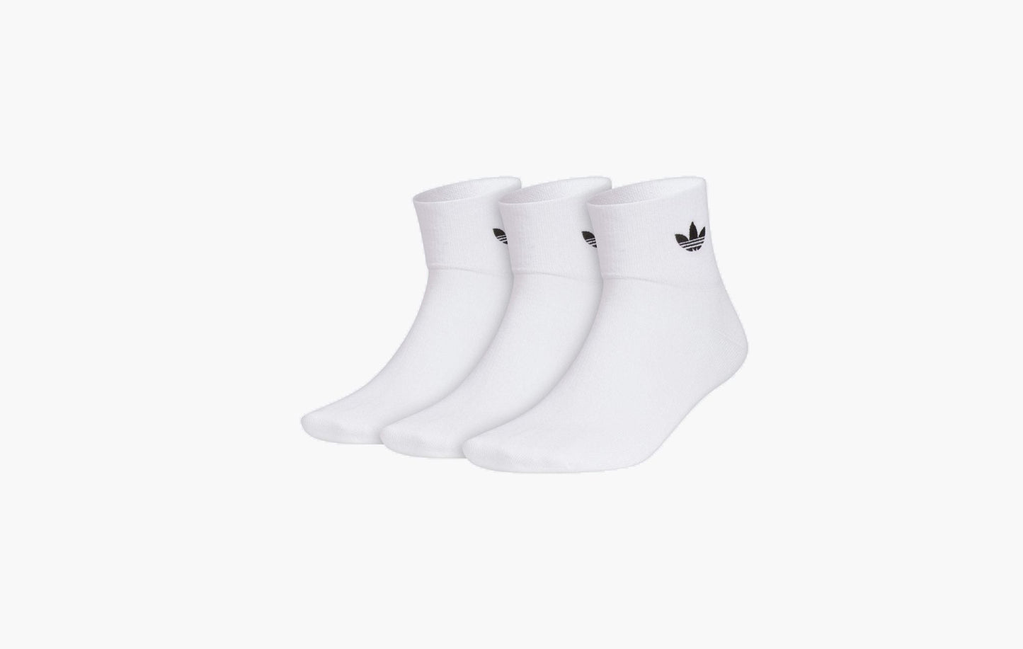 Adidas Ankle Socks 3 Pairs Pack White | The Sortage