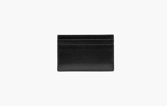 Gucci Leather Card Case Logo Black | The Sortage