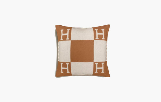 Avalon Pillow Small Model "Ecru/Potiron"