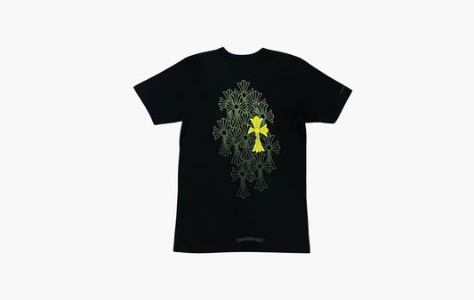 Chrome Hearts Cemetery T-shirt Black Yellow Green | The Sortage