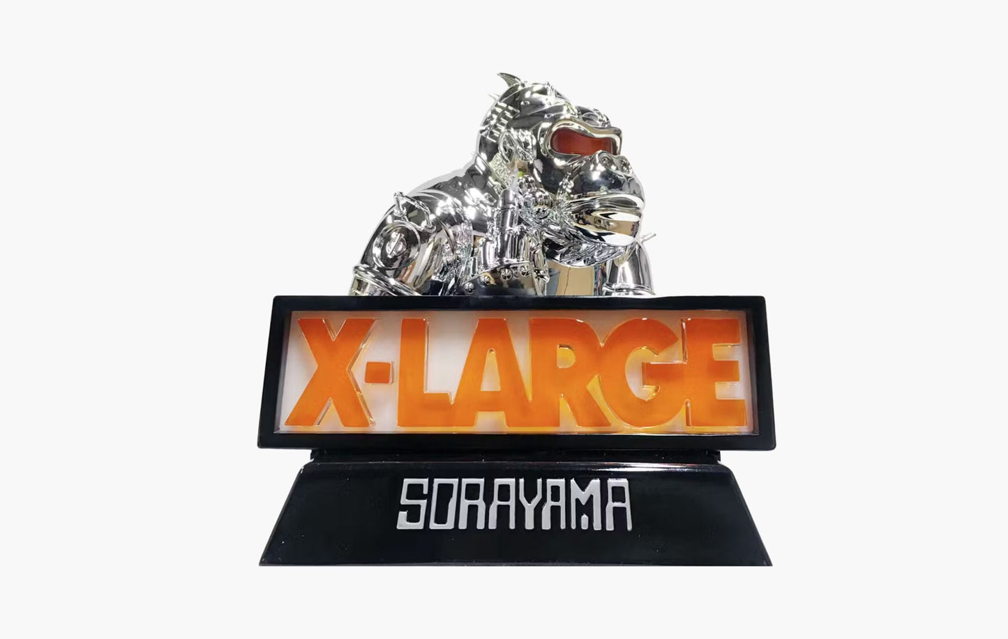 Hajime Sorayama x X-Large Robot Gorilla Lamp Multi | The Sortage