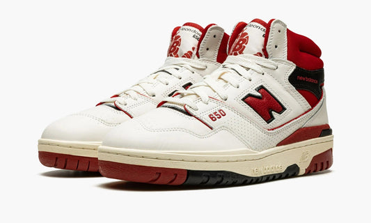 New Balance 650R Aime Leon Dore White Red - BB650RE1 | The Sortage