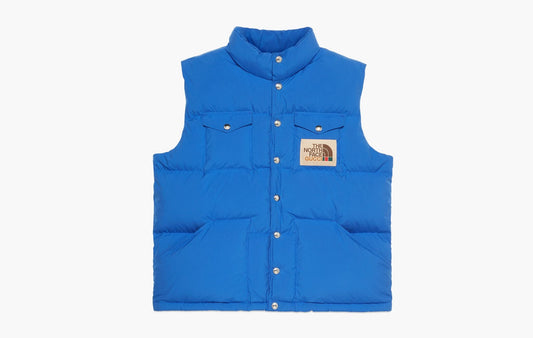 The North Face X GUCCI Vest Men Blue | Sortage