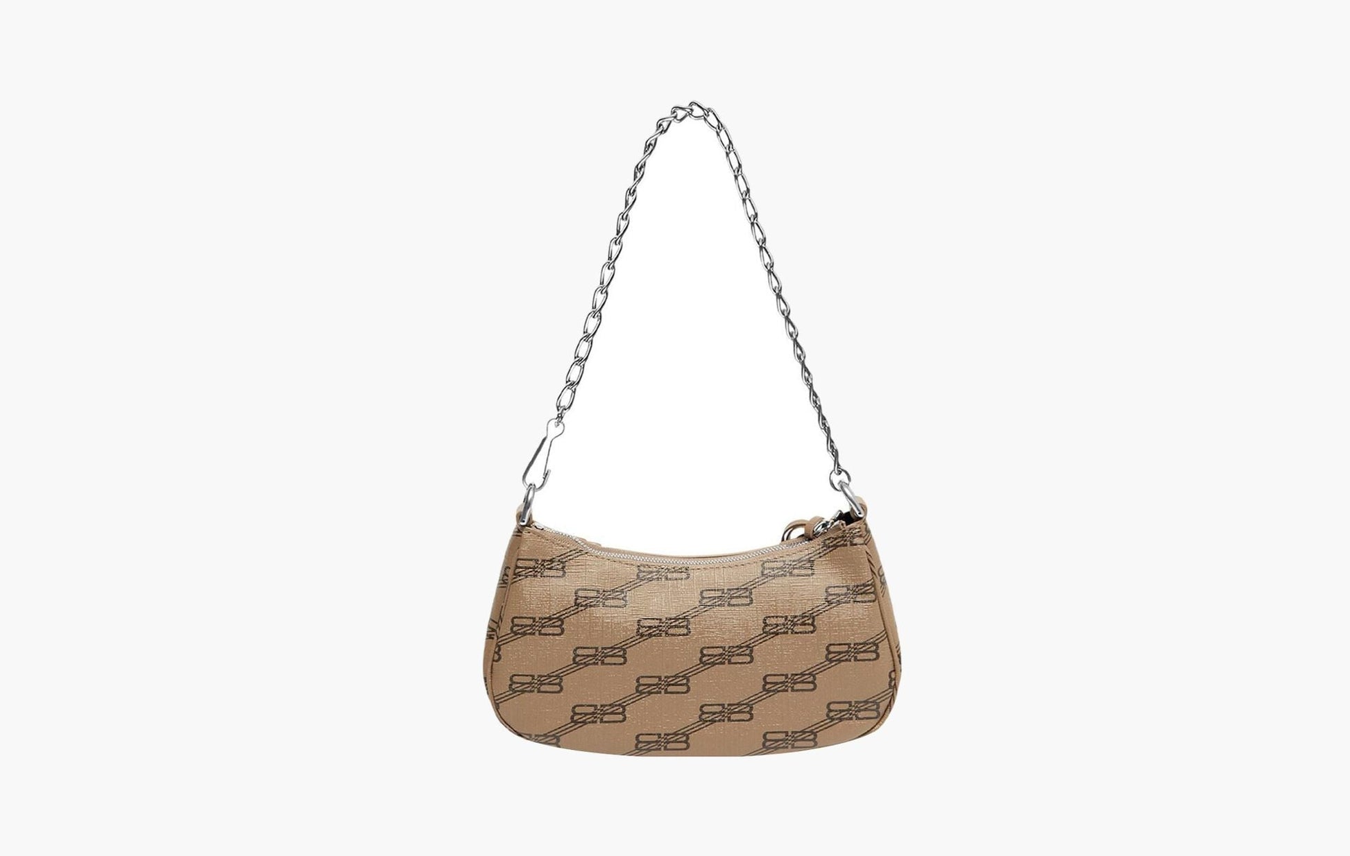 Balenciaga Le Cagole Mini Bag BB Monogram Brown | The Sortage