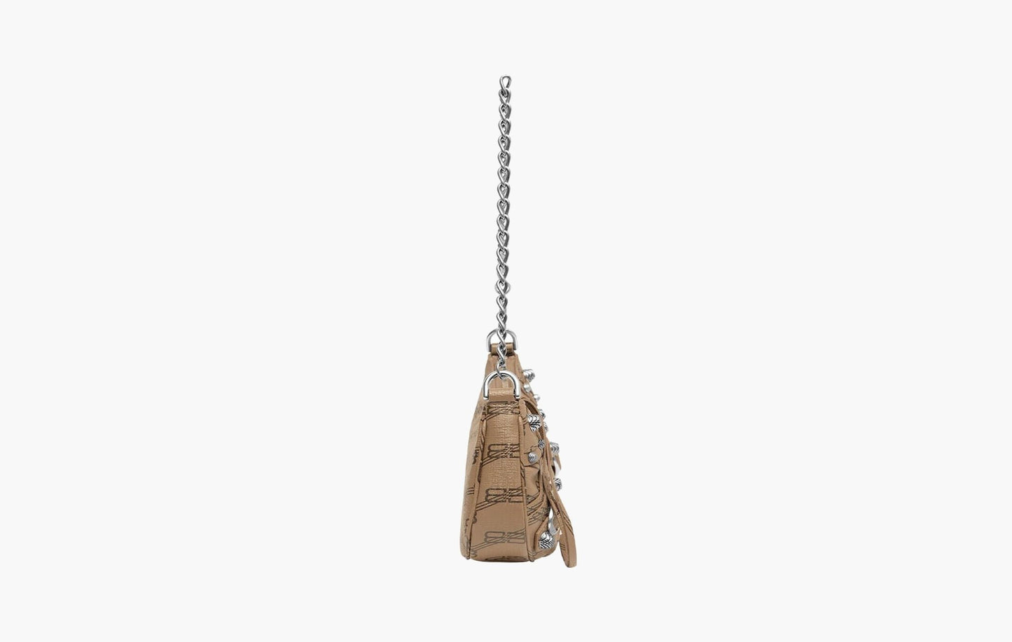 Balenciaga Le Cagole Mini Bag BB Monogram Brown | The Sortage