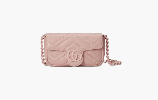 Gucci GG Marmont Belt Bag Perfect Pink | The Sortage