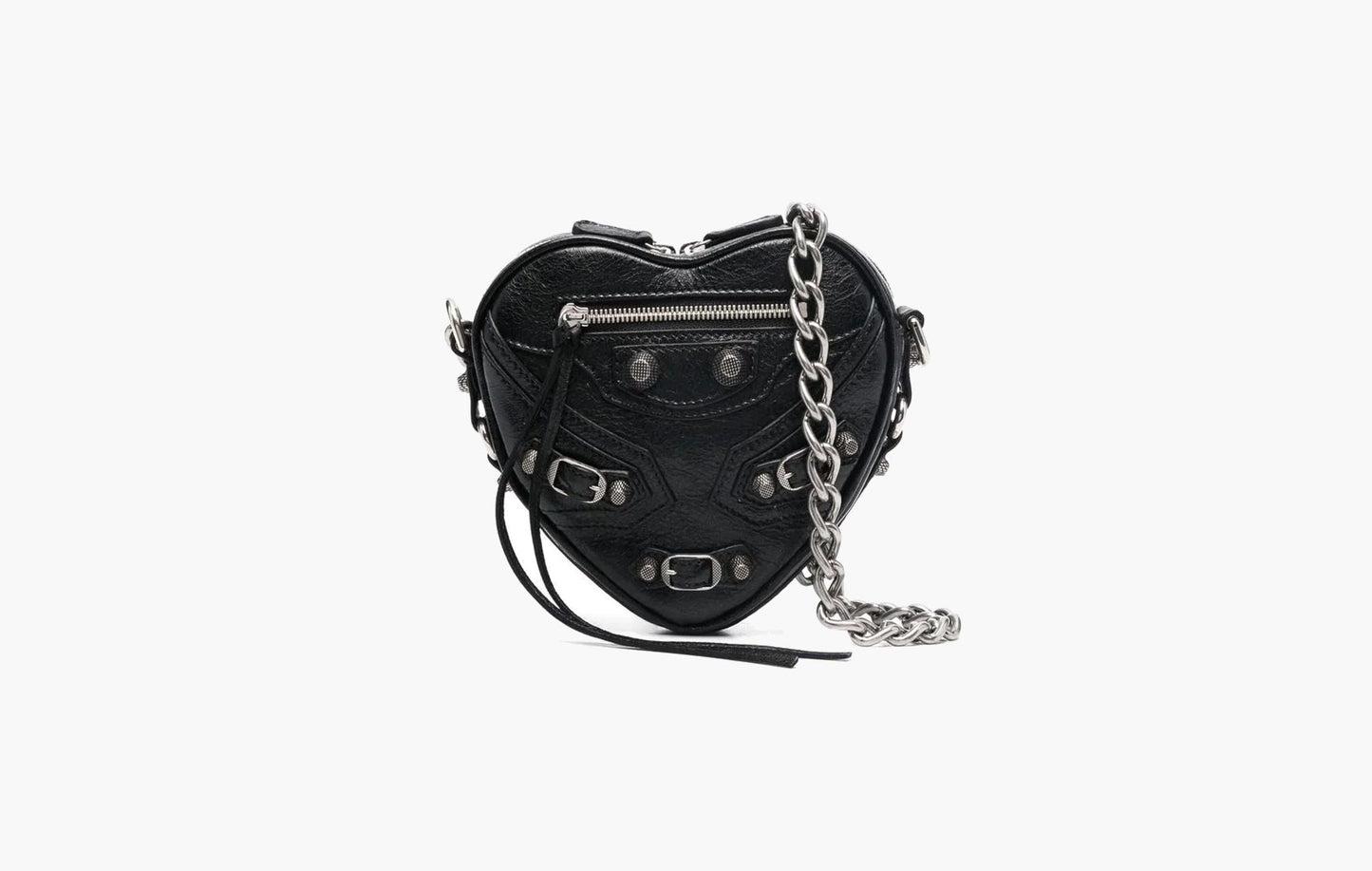 Balenciaga Le Cagole Heart Mini Bag Black | The Sortage