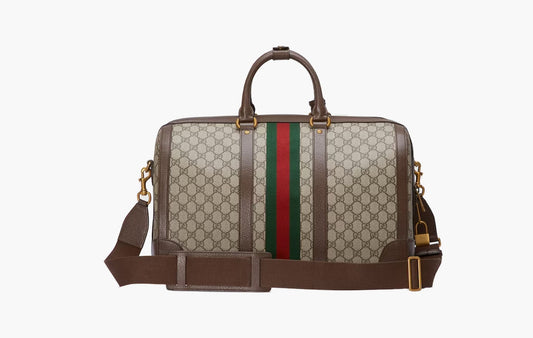 Gucci Savoy Medium Duffle Bag Beige Ebony | The Sortage