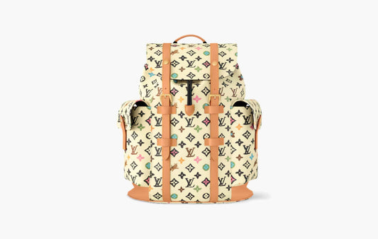by Tyler, the Creator Christopher MM Monogram Backpack "Vanilla Craggy"