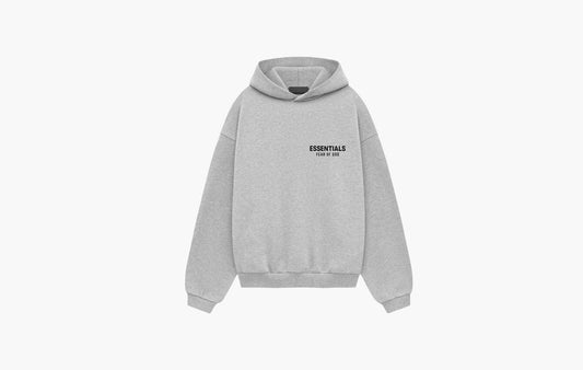 Fear of God Essentials Kids Fleece Hoodie Light Heather Gray |The Sortage