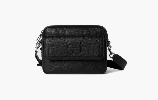Gucci Small Jumbo GG Crossbody Bag Black | The Sortage