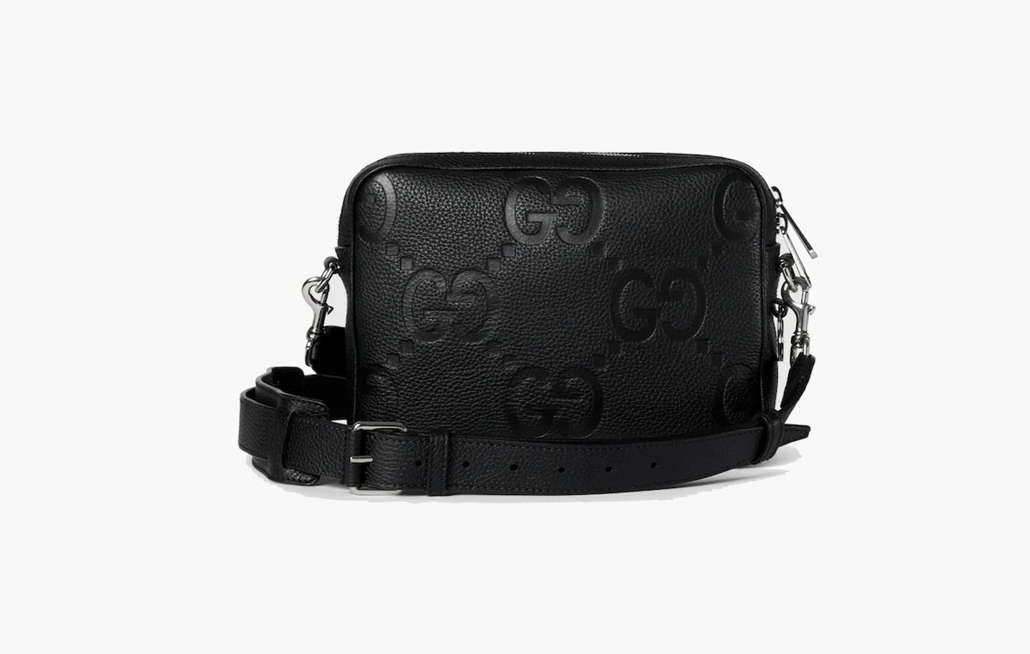 Gucci Small Jumbo GG Crossbody Bag Black | The Sortage