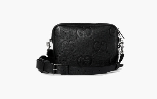 Gucci Small Jumbo GG Crossbody Bag Black | The Sortage