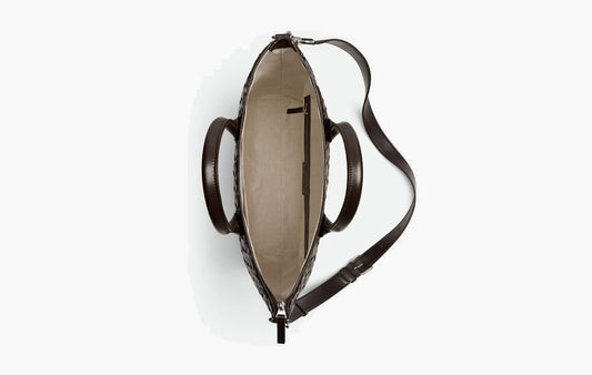 Bottega Veneta Intrecciato Zipped North-South Tote Fondant | Sortage