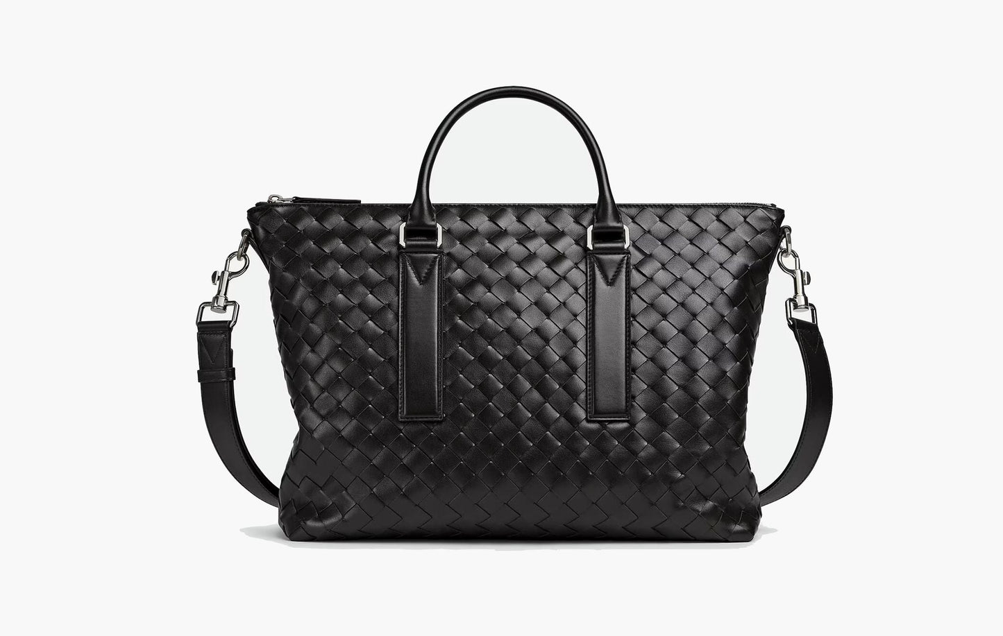 Bottega Veneta Intrecciato Soft Briefcase Black | Sortage
