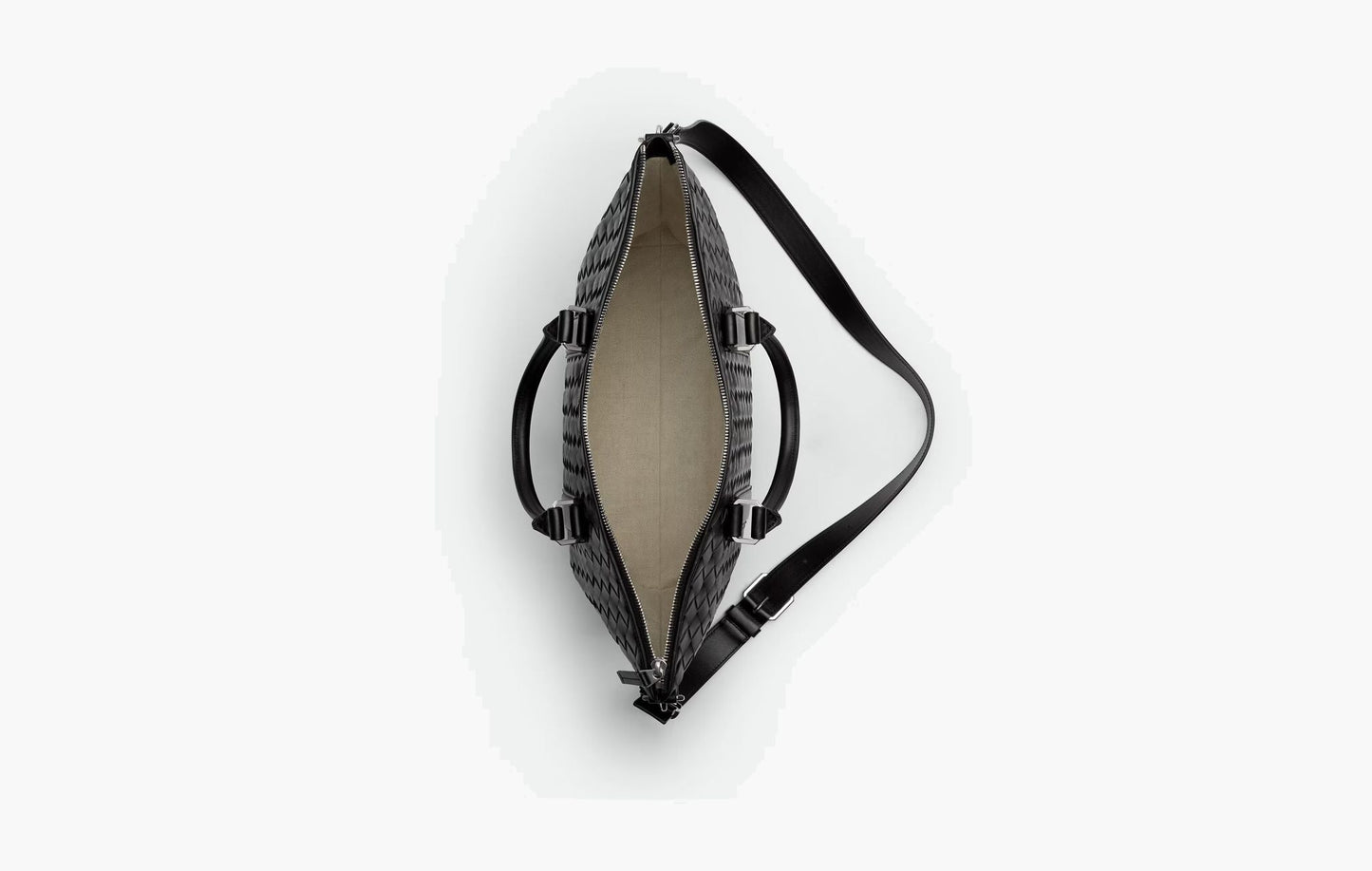 Bottega Veneta Intrecciato Soft Briefcase Black | Sortage