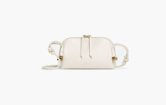 Bottega Veneta Concert Pouch Chalk | The Sortage